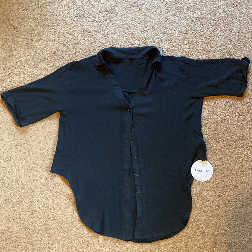 Breathable Bamboo Beach Blouse Sz M